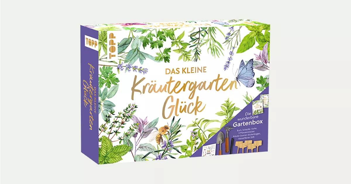 Gartenbox mit Kräuterkunde