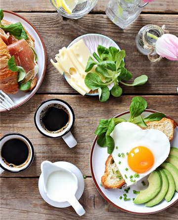 Valentinsfrühstück