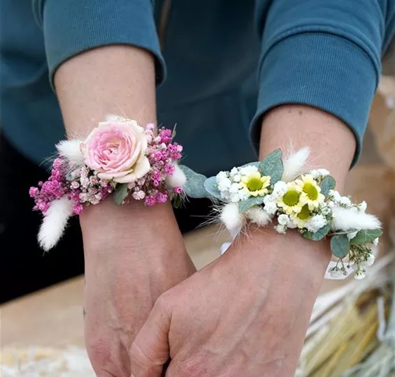 Blumenarmband Workshop