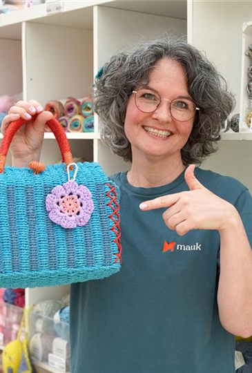 Workshop: Blumenanhänger häkeln (Bag Charm)