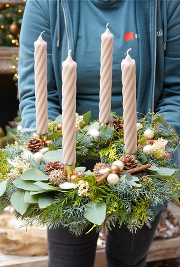 Workshop: Adventskranz binden und dekorieren