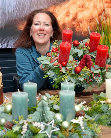 Workshop: Adventskranz dekorieren Workshop: Adventskranz dekorieren