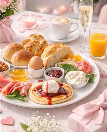 Valentinsfrühstück