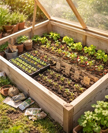 Frühbeet-Meisterkurs: Saat & Anzucht