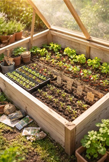 Frühbeet-Meisterkurs: Saat & Anzucht 