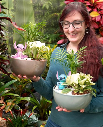 Workshop: Stitchs Mini-Gartenwelt