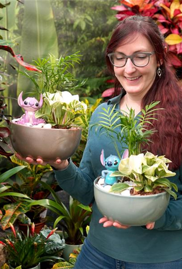 Workshop: Stitchs Mini-Gartenwelt