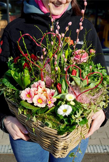 Love in Bloom: eine bepflanzte Schale für zwei