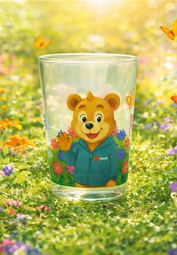 Maukibär Glas