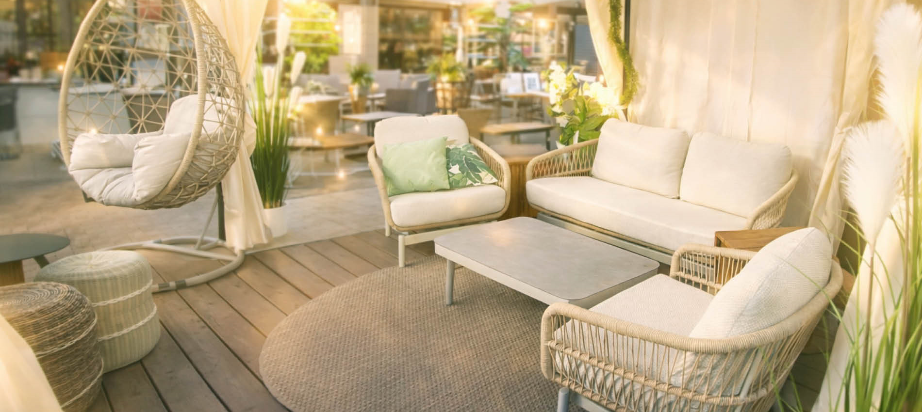 Gartenmöbelausstellung