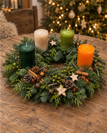 Workshop: Adventskranz Dekorieren