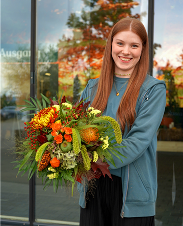 Workshop: feuriger Herbststrauß